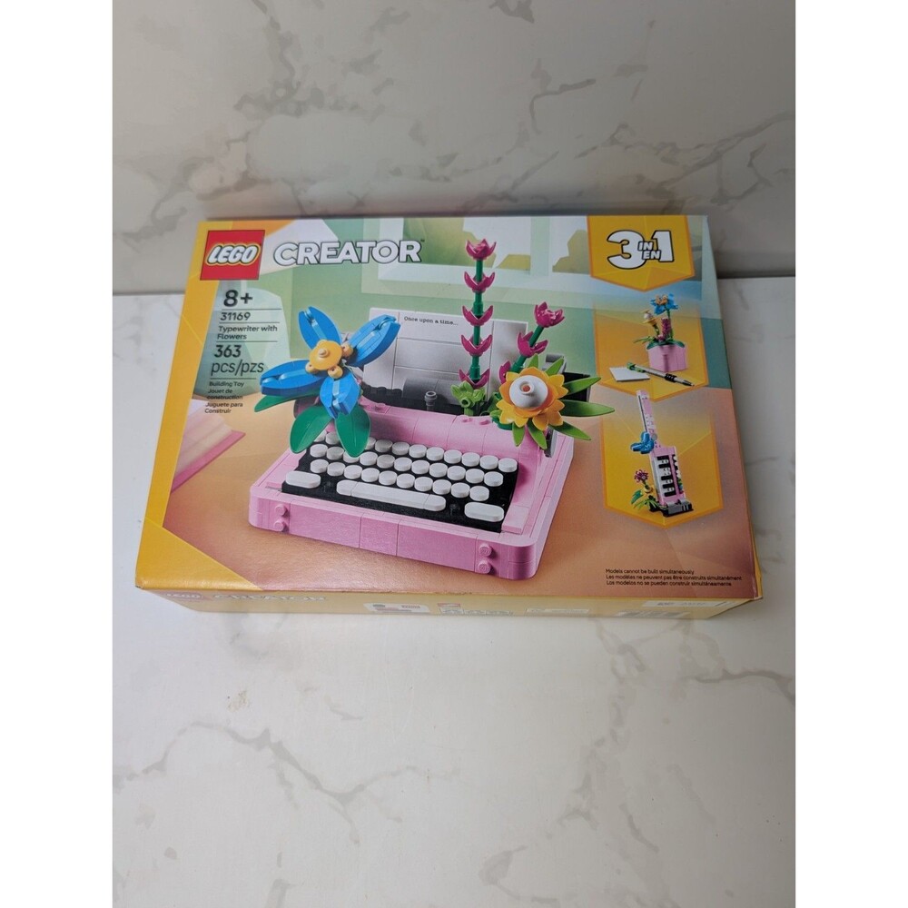 LEGO Creator 31169 Typewriter with Flowers 3-in-1 Sealed Retired NIB